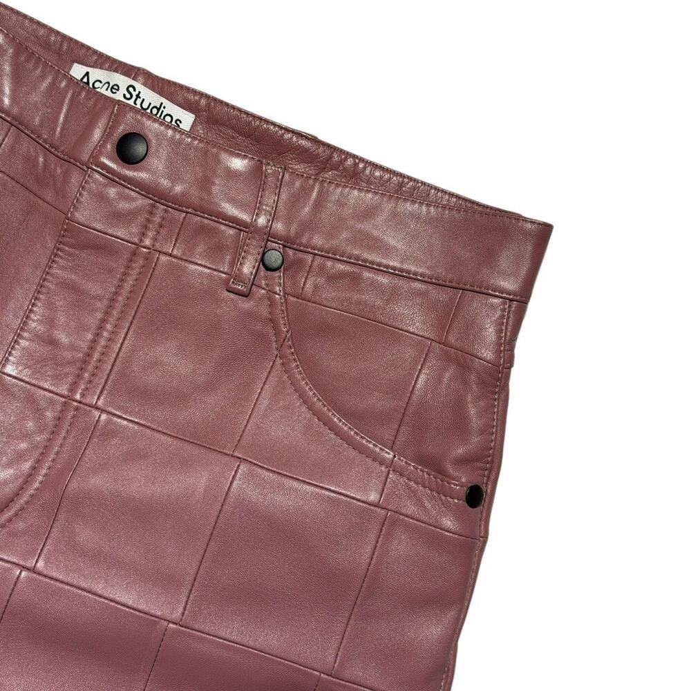 $1,900 Lambskin Patchwork Pant - image 2